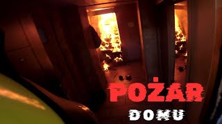 Wyjazd Alarmowy POŻAR DOMU2 zastępy OSP Kijewo 429C26429C23strażpożarna firefighterfire [upl. by Giacobo]