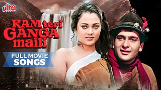 RAM TERI GANGA MAILI Full Movie Songs Playlist  Lata Mangeshkar  Mandakini Raj Kapoor [upl. by Anwad364]