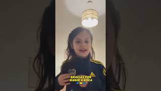 🤩 EL TIERNO VIDEO DE LA HIJA DE POL FERNÁNDEZ PARA EDINSON CAVANI 🤩 shorts futbol cavani boca [upl. by Benkley]