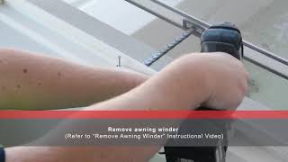 How to Adjust Awning Window Winders to be Restrictive [upl. by Valeta]