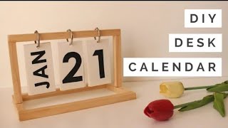 DIY Aesthetic Calendar  ArtisticRifat [upl. by Rust649]