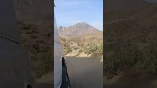 Truck Camper drives up mountain desert trail [upl. by Akienom]