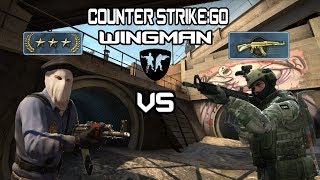 Gold Nova 3 VS Master Guardian CSGOWingman 1 [upl. by Yule154]