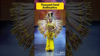 A group of hearingimpaired Chinese artists performed the most beautiful Thousandhand Bodhisattva [upl. by Euqitsym]