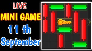 Hamster kombat mini Game 11 september puzzle game  live Puzzle game Solved [upl. by Nylsor]