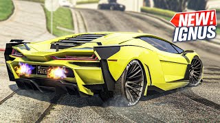 GTA 5 Online  NEW Pegassi Ignus CUSTOMIZATION Lamborghini Sian [upl. by Ikaz]