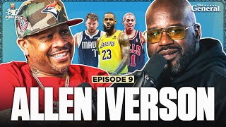 Allen Iverson Opens Up To Shaq About Being An NBA Villain “Practice” amp Jealousy  Ep 9 [upl. by Borchert]