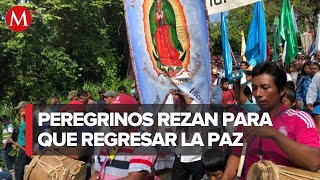 Comunidad realiza peregrinación ante aumento de violencia en Chiapas [upl. by Tenrag]