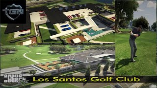 GTA 5 Franklin play golf with her friend  Franklin play golf in los Santosgta TanveerGamingNow [upl. by Ezara300]