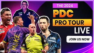 2024 PDC Pro Tour Live  Players Championship 05 [upl. by Ihsorih]