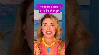 The immense benefits of online therapy Therapy OnlineTherapy Psychotherapy [upl. by Nosredneh]