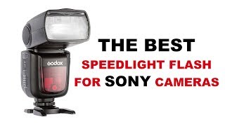 Best Speedlight Flash for Sony Cameras  Godox v860ii S for a7iii a6400 amp a6600 [upl. by Ruel418]