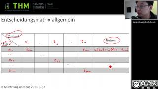 BWL Entscheidungsmatrix [upl. by Saxet83]