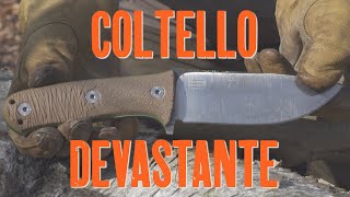 TEST COLTELLO BUSHCRAFT DEVASTANTE Thermite by neanderthart [upl. by Thrasher375]