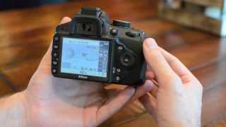 Nikon D3200 Tips How to Use Shutter Priority amp Adjust the Shutter Speed [upl. by Elletnahc]