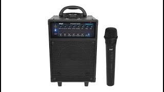 Pyle Wireless 600W Portable PA Speaker System [upl. by Ennaegroeg]