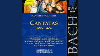 Ich will den Kreuzstab gerne tragen BWV 56 Recitative and Arioso Ich stehe fertig und bereit [upl. by Cchaddie585]