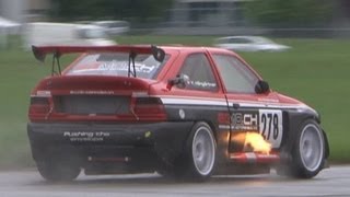 Ford Special at Swiss Hillclimb 2012 Ford Sierra Cosworth Escort MK 1 MK 2 MK 3 Focus WRC [upl. by Vladimir755]