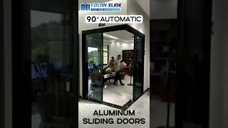 Automatic Sliding Doors  90 Degree Glass Door [upl. by Snyder804]