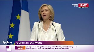 Valérie Pécresse a fait son premier grand discours de campagne présidentielle [upl. by Japheth]