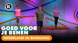 Goed voor je benen  NEDERLAND IN BEWEGING [upl. by Llenaej417]