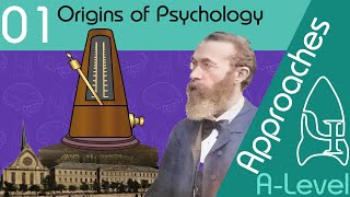 Origins of Psychology  Approaches ALevel Psychology [upl. by Ahsaela]