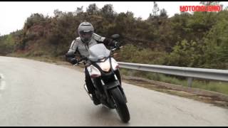 Honda CB500X test [upl. by Ayt]