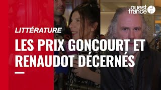 Littérature  les prix Goncourt et Renaudot 2022 ont été attribués [upl. by Nnairrek526]