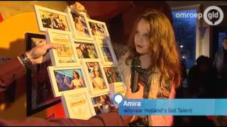 Amira Willighagen  Celebration Back at School  6 January 2014 [upl. by Obe]