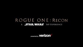 Rogue One Recon  A Star Wars 360 Experience [upl. by Trant991]