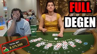 Adin Ross Goes FULL Degen with MAX Bets [upl. by Neffets811]