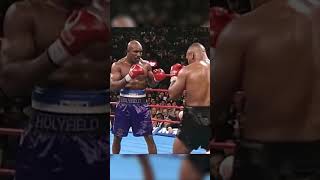 The Battle of Titans Mike Tyson vs Evander Holyfield I  Round 711 Highlights shorts miketyson [upl. by Atelra]