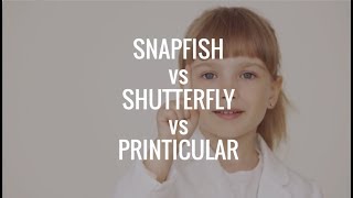 Snapfish vs Shutterfly vs Printicular Comparison amp Review of Photo Prints App [upl. by Suqram]