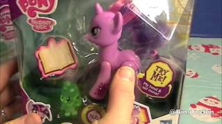 My Little Pony Crystal Motion Ponies Review Sparkle vs Dash by Bins Toy Bin [upl. by Kcirdahc]