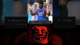 Sanju Samson  India vs South Africa 1st T20  IND VS SA  India vs South Africa 1st T20 Highlights [upl. by Silevi]