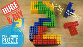 DIY Pentominoes How to make pentomino puzzle by yourself [upl. by Schoening319]