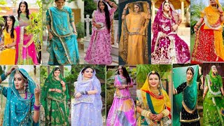 Most Beautiful Rajputi Poshak Designs  Daily Wear Rajputi Dress DesignsRajasthani Dress collection [upl. by Lorens]