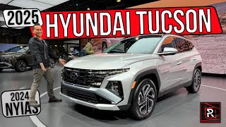 The 2025 Hyundai Tucson Is A More Captivating Turbo Hybrid Compact Family SUV [upl. by Anaj]