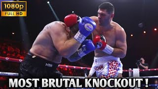 Filip Hrgovic vs Mark De Mori FIGHT HIGHLIGHTS  Knockout  Best Moments iin Boxing 2024 [upl. by Amaleta240]