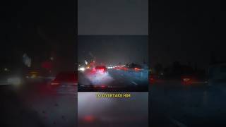 Overtaking on the Shoulder dashcam [upl. by Lorenza88]