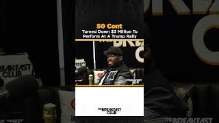 💥 50 Cent turned down 3 Ms to perform Many Men at Trumps rally in New York City 😳 50cent [upl. by Cousins]