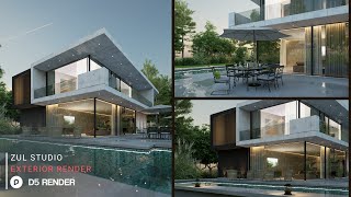 Image amp Animation with D5 Render  Private House 302 Part 2  Downloadable File Included [upl. by Nilyak]