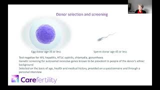 Using a Donor  with Care Fertility [upl. by Epolenep504]