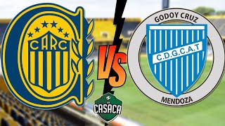 ROSARIO CENTRAL vs GODOY CRUZ EN VIVO [upl. by Kronick]