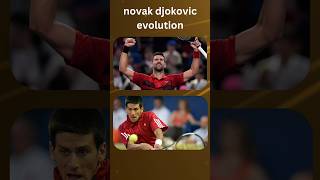 novak djokovic Evolution novakdjokovic novaking tennisplayer tennis [upl. by Etnemelc]