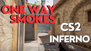 CS2 Inferno 6 One Way Smokes [upl. by Ahtimat194]