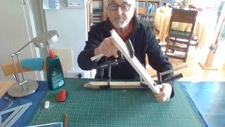 How to make conservation quality stretcher bars with adjustable keys [upl. by Yeruoc]