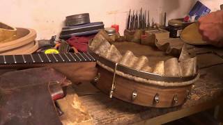 Mounting a Skin Banjo Head [upl. by Janet]