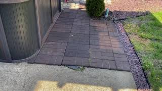 Using Rubber Pavers for Patios [upl. by Iknarf]