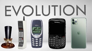 Evolution of Phones  1876  2020 [upl. by Ahsilahs]